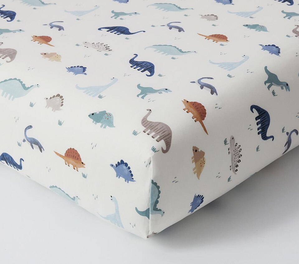 Dillon Dino Baby Bed Linen Pottery Barn Kids AU